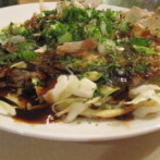 Hiroshima Style Okonomiyaki (Japanese Savory Pancake)