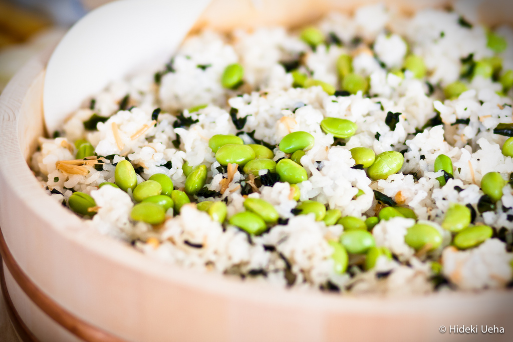 Rice Cooker Recipe: Edamame and Hijiki Rice - Onolicious Hawaiʻi