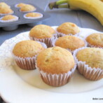 Mini Banana Muffins, A Day in My Life