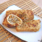 My Moms Japanese Style Egg Rolls