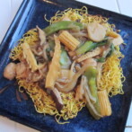 Chicken and Vegetable Chow Mein & Crafts for Chinese New Year