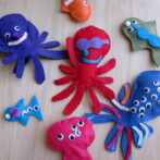 Sea Animal Friends; Crafting not for Eating