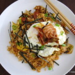 Kimchi Fried Brown Rice