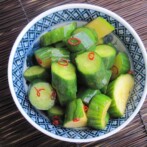Chyuka Kyuri Tsukemono (Chinese Style Pickled Cucumber)