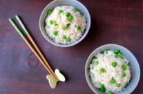 Mame Gohan (Brown Rice with Green Peas)