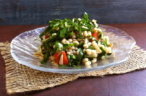 Barley and Spinach Salad & Mothers Day 2014