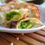 Avocado Wontons and Apricot Soy Dipping Sauce