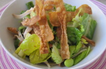 Chinese Chicken Salad with Edamame & Homemade Dressing