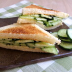 Simple & Fresh Cucumber Sandwich