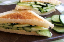 Simple & Fresh Cucumber Sandwich