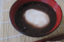 HOMEMADE Zenzai (Japanese Red Bean Soup with Rice Cake) and Oshogatsu 2011 (Japanese New Year)