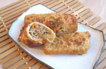 My Moms Japanese Style Egg Rolls