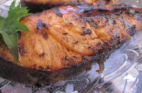 Grilled Miso Glazed Salmon (Sake No Misozuke)