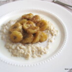 Oatmeal with Caramelized Bananas