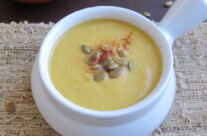 Creamy Pumpkin Soup & Tanaka Farms