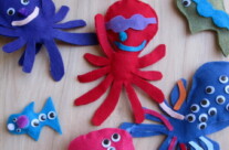 Sea Animal Friends; Crafting not for Eating