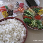 Temaki Sushi (Hand Roll) & Hinamatsuri (Japanese Girl’s Day) 2010