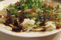 Hiroshima Style Okonomiyaki (Japanese Savory Pancake)