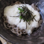 Hiyashi Yamakake Soba: Cold Soba with Grated Japanese Mountain Yam