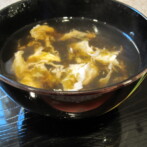 Nori Tamago Sumashijiru (Japanese Clear Soup with Seaweed and Egg)