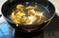 Nori Tamago Sumashijiru (Japanese Clear Soup with Seaweed and Egg)