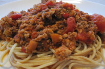 Spaghetti with Meat Sauce