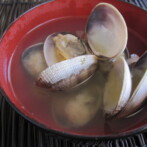 Asari Miso Shiru (Miso Soup with Clams)