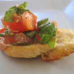 Bruschetta with Tomatoes, Basil and Garlic  & The Great Park