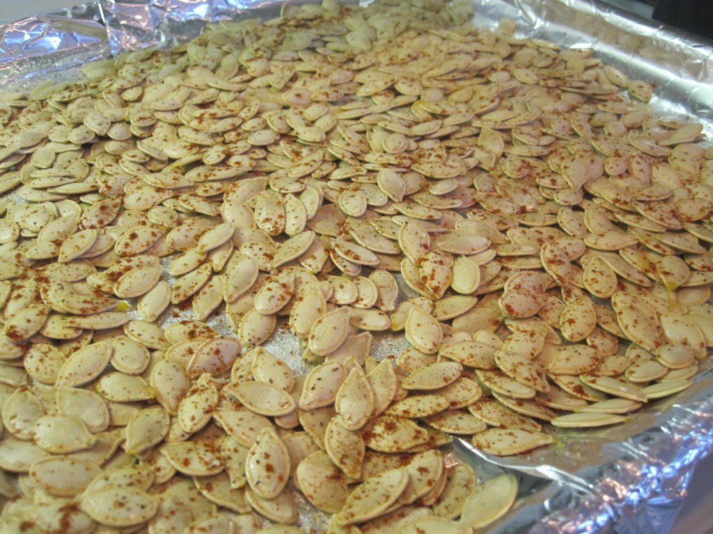 Roasted Pumpkin Seeds | Bebe Love Okazu