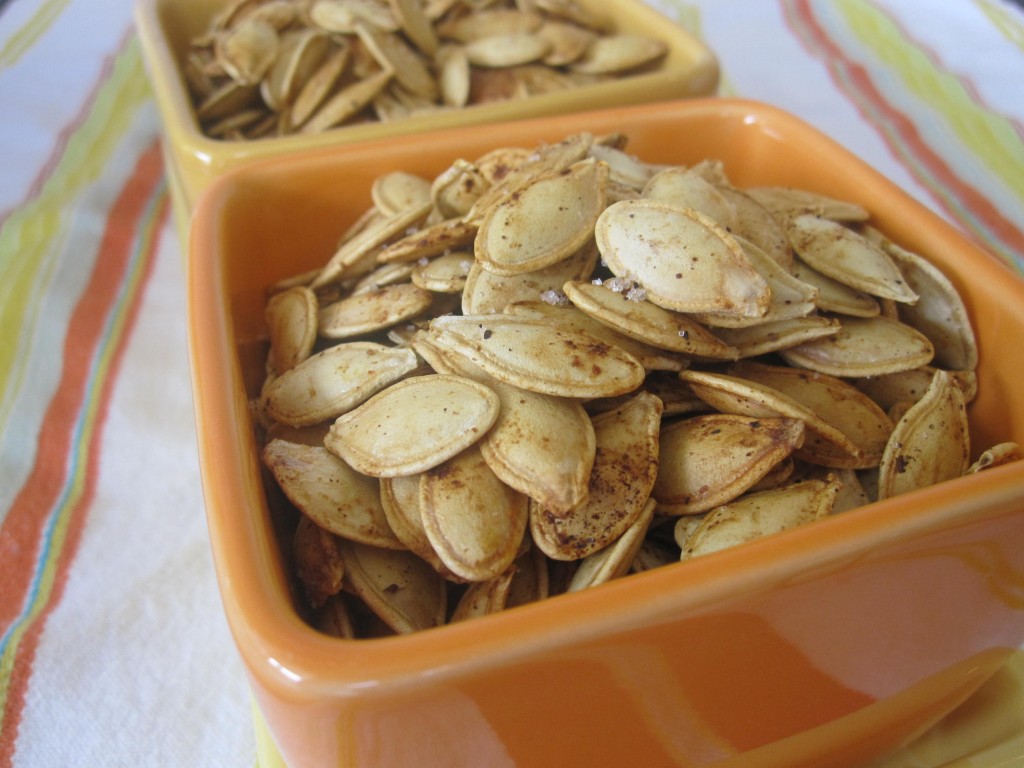 Roasted Pumpkin Seeds | Bebe Love Okazu